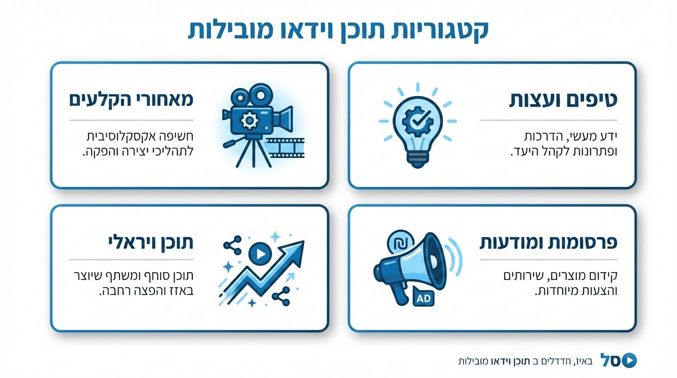 סוגי סרטוני טיקטוק לעסקים - השוואה בין תוכן אורגני לממומן