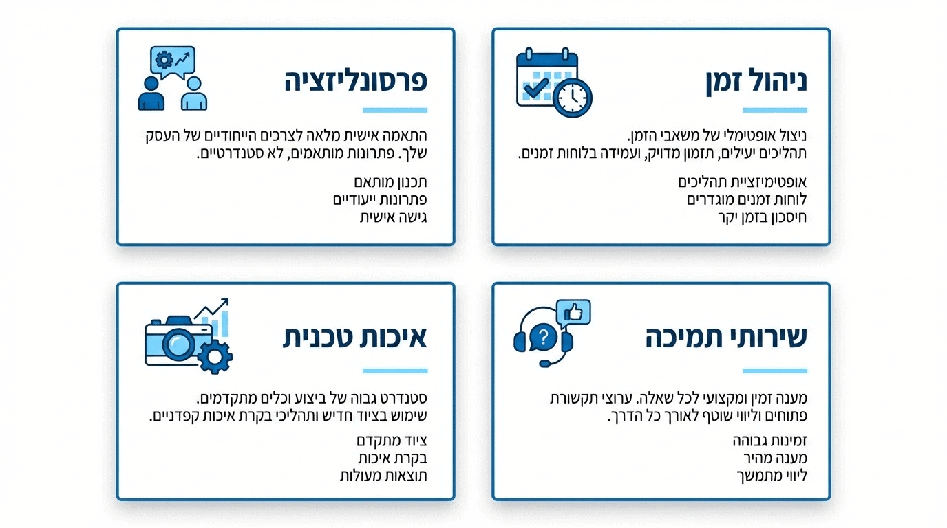יתרונות של עבודה עם מומחים לקליפי אירועים