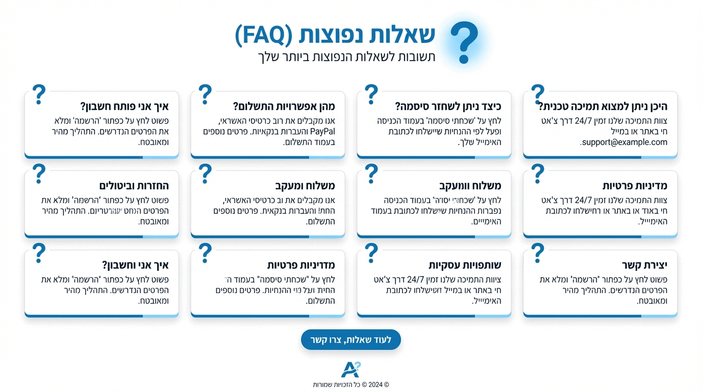 שאלות נפוצות על סרטוני סיום לימודים - תשובות מקצועיות