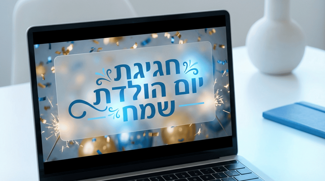 טיפים לכתיבת פתיחה וסיום מרגשים לסרטון מתנה