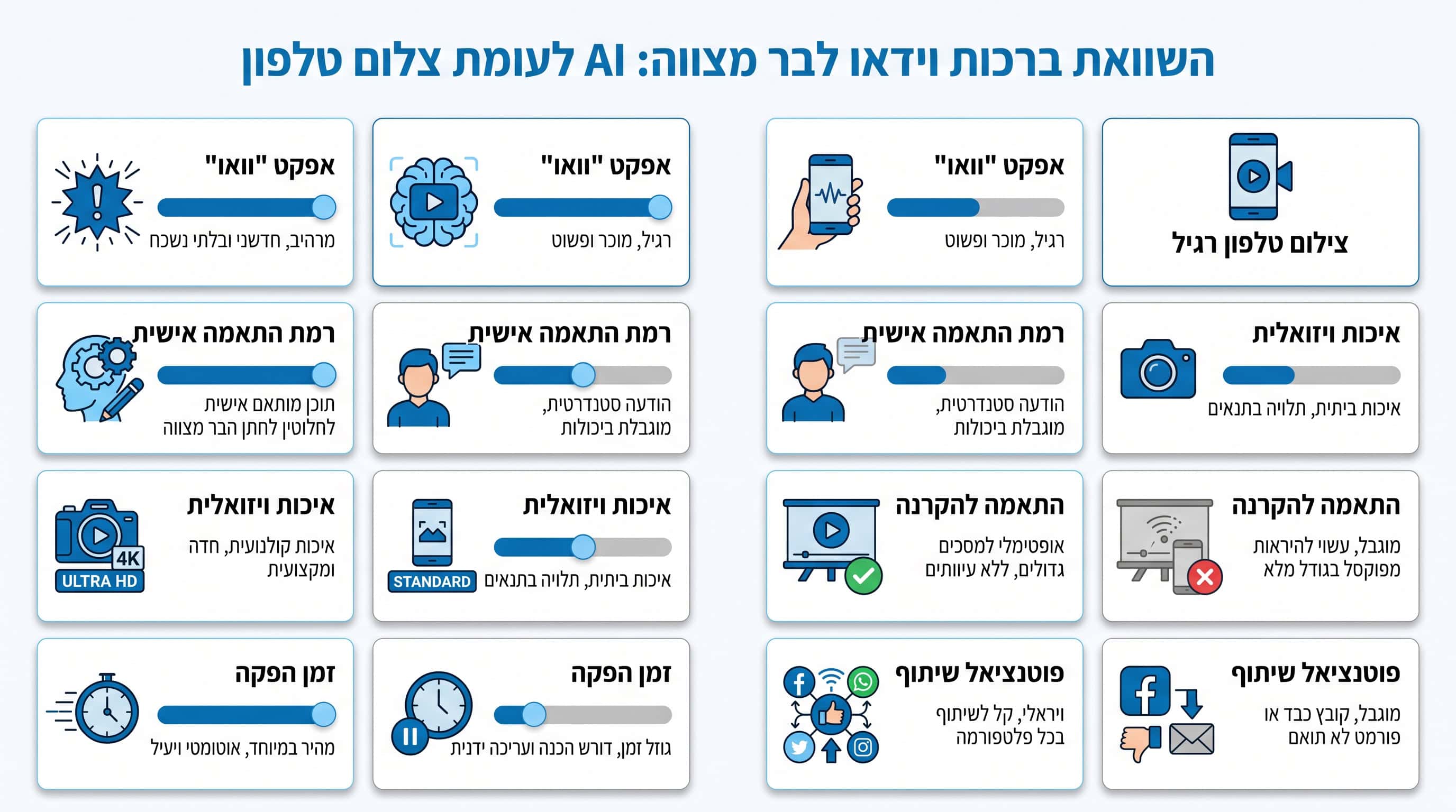 השוואה בין ברכות AI לבר מצווה ממפורסמים לבין ברכה רגילה בטלפון